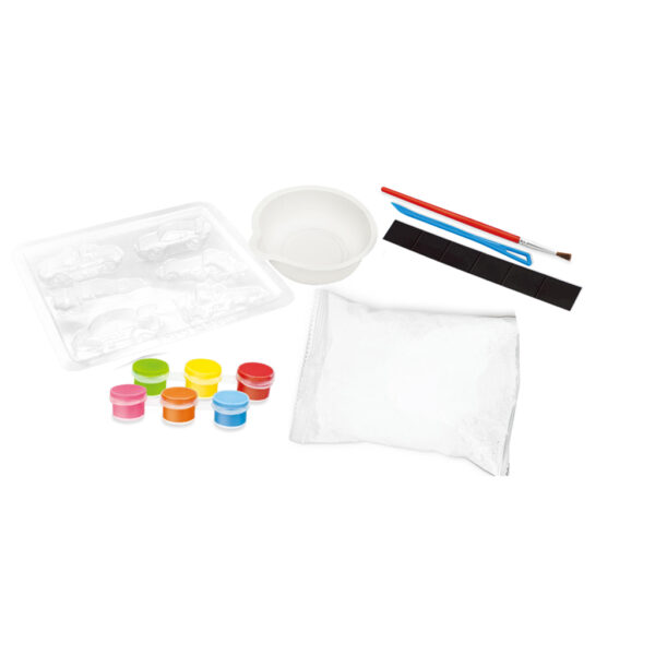 Kūrybinis gipsinių automobilių rinkinys