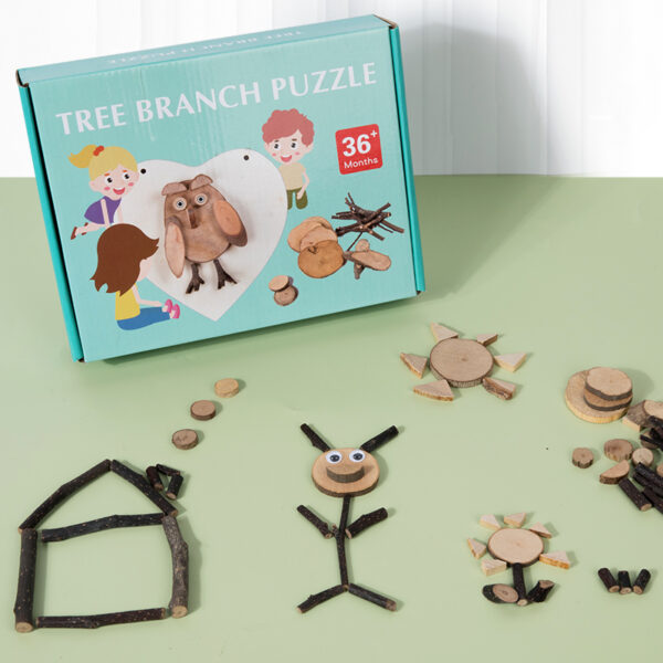 Kūrybinis medinis „Sukurk pats“ žaislas