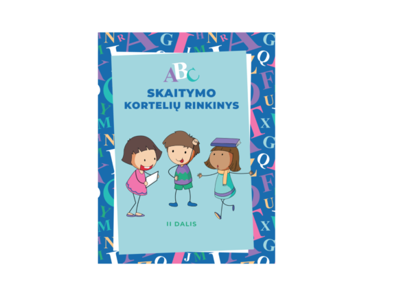 Skaitymo kortelių rinkinys, lietuvių kalba 2 dalis