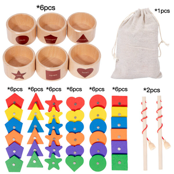 Geometrijos ir spalvų žaidimas