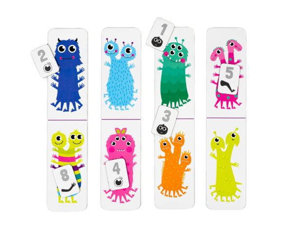 Edukacinis žaidimas „Hungry Monsters" (Alkani monstrai)