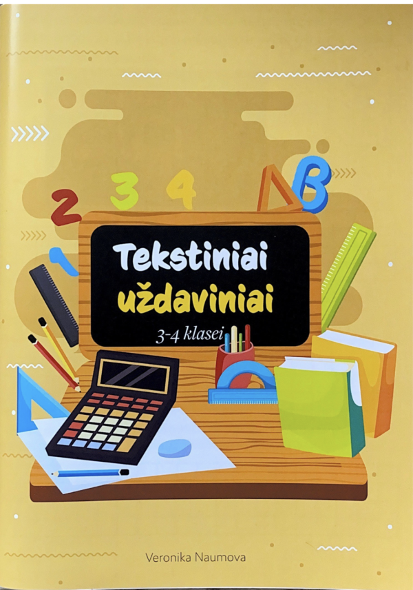 Tekstiniai uždaviniai 3-4 kl.
