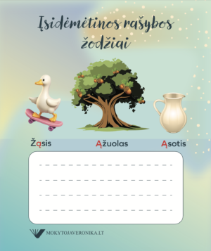 Lietuvių k. sąsiuvinis 2 kl.