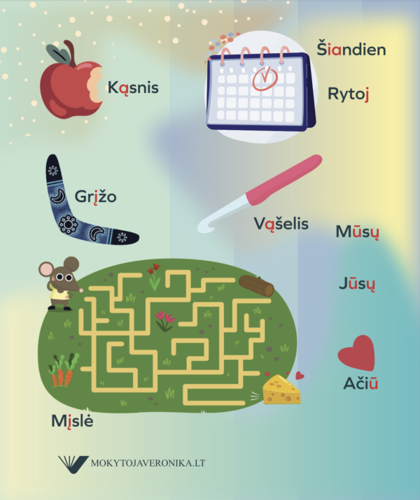 Lietuvių k. sąsiuvinis 2 kl.